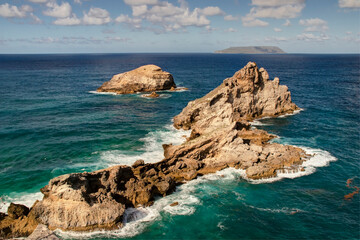 La Pointe des Châteaux en Guadeloupe Grande-Terre