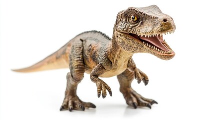 Obraz premium Juvenile Tyrannosaurus Rex Dinosaur Toy Model