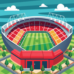 football,soccer stadium vector © MDSIAM