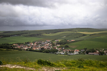 countryside,  Blanc-Nez, beach of the Calais coast