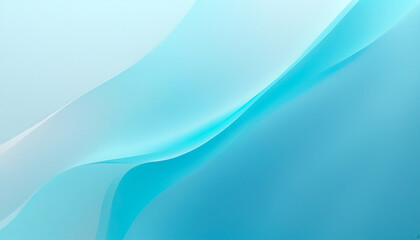 Obraz premium Soothing layers of blue hues ripple gently across a serene canvas