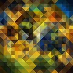 Colorful polygonal abstract background. Low poly effect. Polygon backdrop.