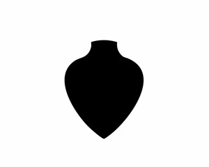 Jewelry Display Icon - Necklace, Fashion, and Accessory Symbol