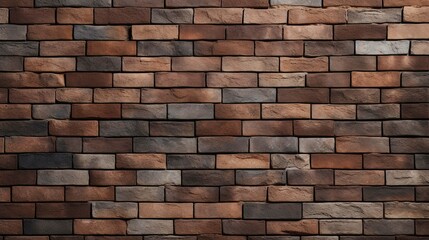 Obraz premium A photo of a detailed shot of exterior brickwork