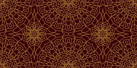 Seamless abstract pattern of gradient shapes. Colorful unusual background creates three-dimensional shapes. A template for interior design and creative ideas