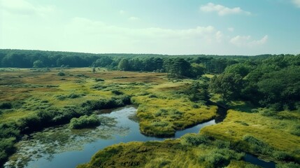 A photo of a drone capturing footage of wildlife
