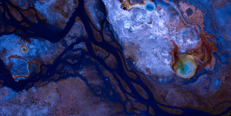 Marbled Marvels: A Visual Delight of Texture and Color in Liquid Art