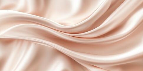 Beige silk wave background 