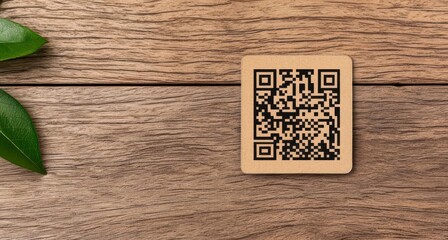 tax submit concept. Close-up of a QR code used for tax payment via a digital wallet, tax submit finance payment, innovative transaction method