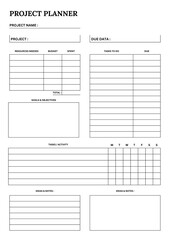 Project planner