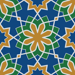 Ornamental decorative pattern element. Seamless texture. Vector illustration. 