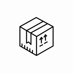 box delivery icon sign vector
