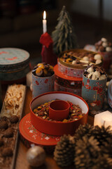 Doces e chocolates natalinos