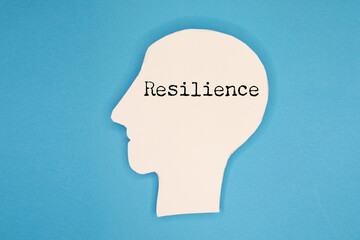 resilience word on the head