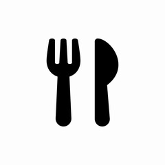 cutlery food icon sign vector