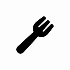 cutlery fork icon sign vector