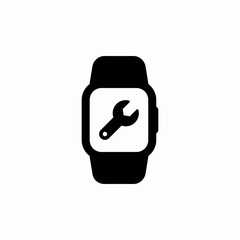 smart watch service icon sign vector