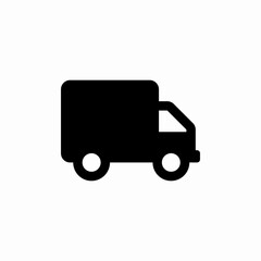 truck lorry icon sign vector