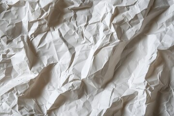 Obraz premium Vintage Crumpled Paper Background Texture with Copy Space