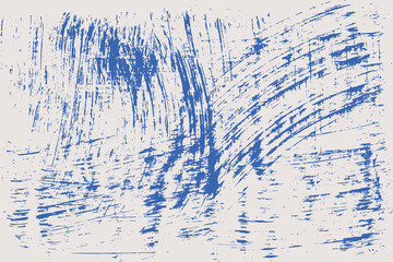 Grainy rough bold brush strokes, curves, spots with hand drawn texture. Distress damaged vintage template. Retro grunge background for posters, backdrop. Old wall design.