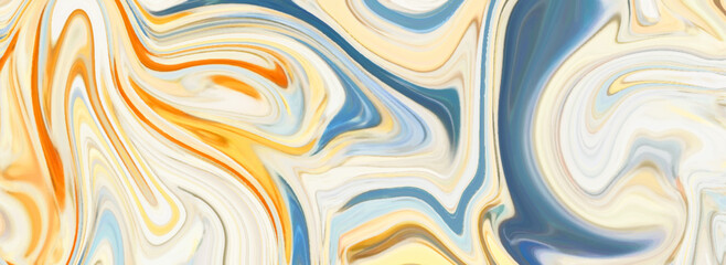 Modern colorful flow wavy background vector illustration. Luxurious colorful wavy liquid shape marble pattern. Abstract bright color flow background. Modern design.