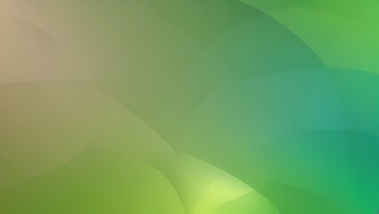 Abstract green gradient background. Generative Ai.