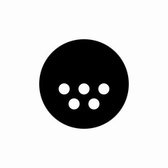 golf ball icon sign vector