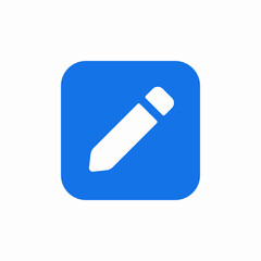 pen write text icon sign vector