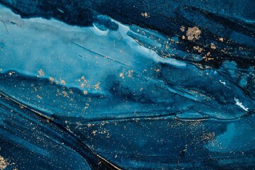 Original artwork photo of marble ink abstract art. High resolution photograph from exemplary original painting. Abstract painting was painted on HQ paper texture to create smooth marbling pattern.