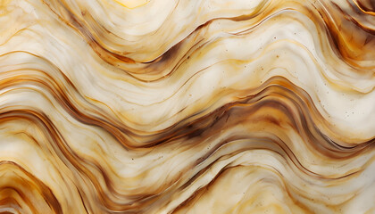 Background with divorces. Brown waves on a beige background
