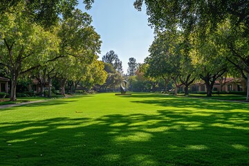 In downtown Los Gatos, close to the Civic Center in the southern San Francisco Bay Area, lies a beautiful public park adorned with mature Magnolia trees.
