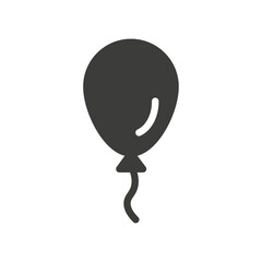 Balloon icon simple vector symbol