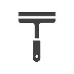 Glass cleaner icon simple vector symbol