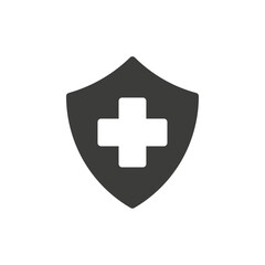 Health insurance icon simple vector symbol