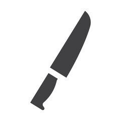 Knife icon simple vector symbol