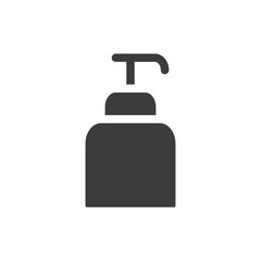 Liquid soap icon simple vector symbol