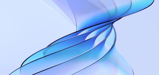 Abstract minimalist background design, 3d render