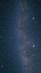 Obraz premium Beautiful starry sky with thousands of twinkling stars and a mesmerizing display of constellations, peaceful