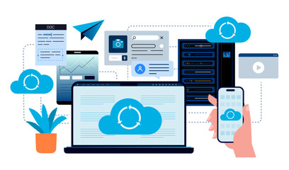 Cloud synchronization system.