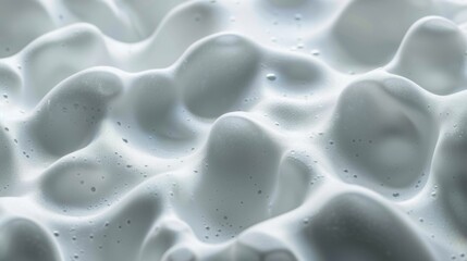 Foam texture background illustration top view