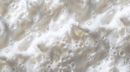 Foam texture background illustration top view