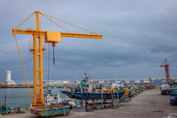 Fototapeta premium Busan, South Korea - October 17 2024 