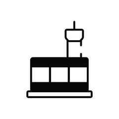 Airport Terminal vector icon