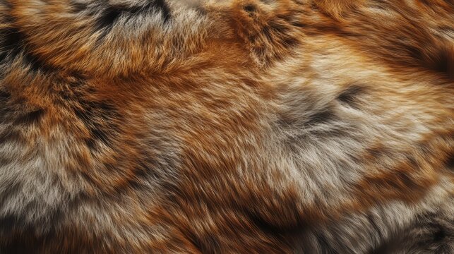 Red brown grey wolf, fox, bear fur natural, animal wildlife concept and style for background, textures and wallpaper.