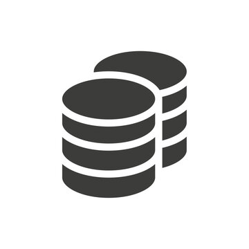 recommend clip art: Database icon Vector logo outline