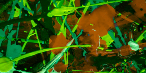 Playful Rainbow Splash on a Cute and Colorful Abstract Background