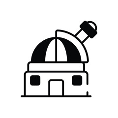 Observatory vector icon