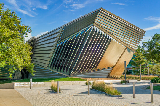 Eli and Edythe Broad Art Museum at Michigan State University in East Lansing, Michigan