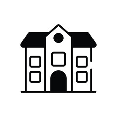Mansion vector icon