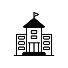 University vector icon